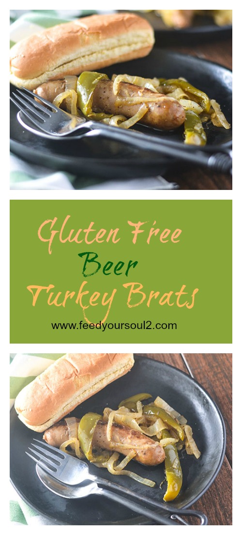 Pirralhos de Peru sem cerveja sem glúten #comfortfood #brats #glutenfree | feedyoursoul2.com