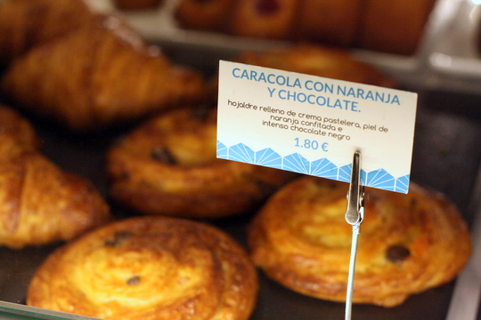Pastelaria francesa em Madri