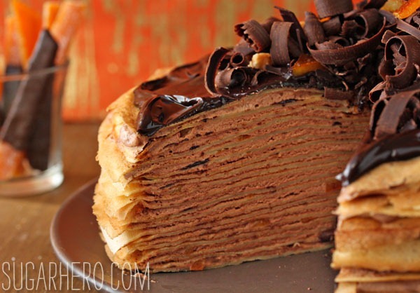 Bolo de Crepe Nutella | SugarHero.com