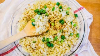 O melhor arroz de couve-flor