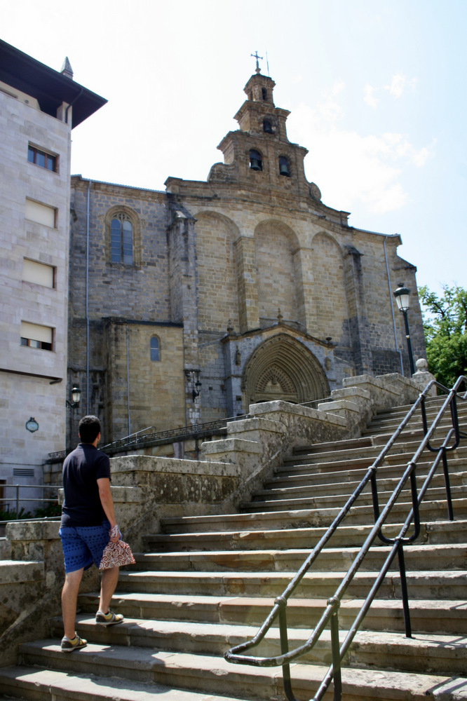 visitando Guernica Espanha