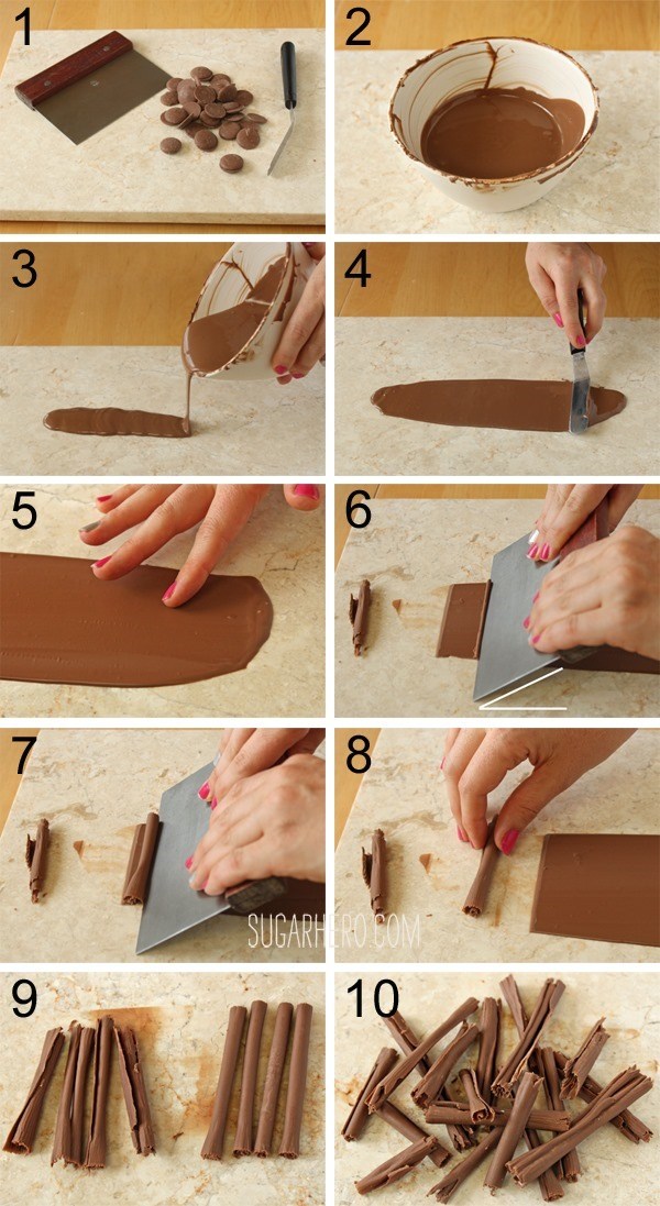 Bolos de mousse de canela | SugarHero.com