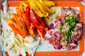 como fazer fajitas de carne