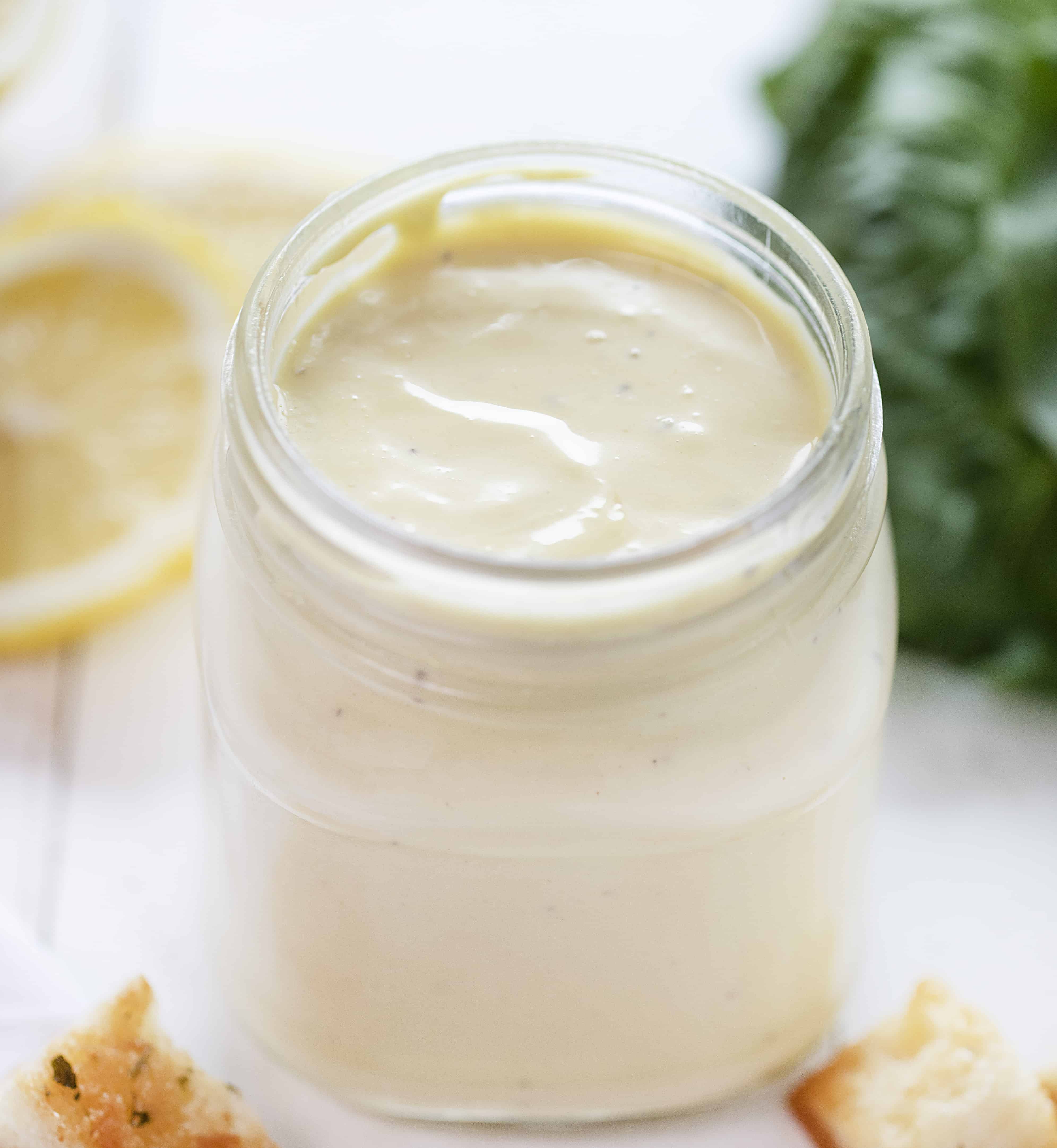 Receta de aderezo de ensalada César de pollo