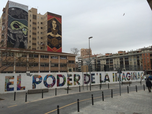 Arte de rua de Málaga: SoHo Barrio de las Artes.