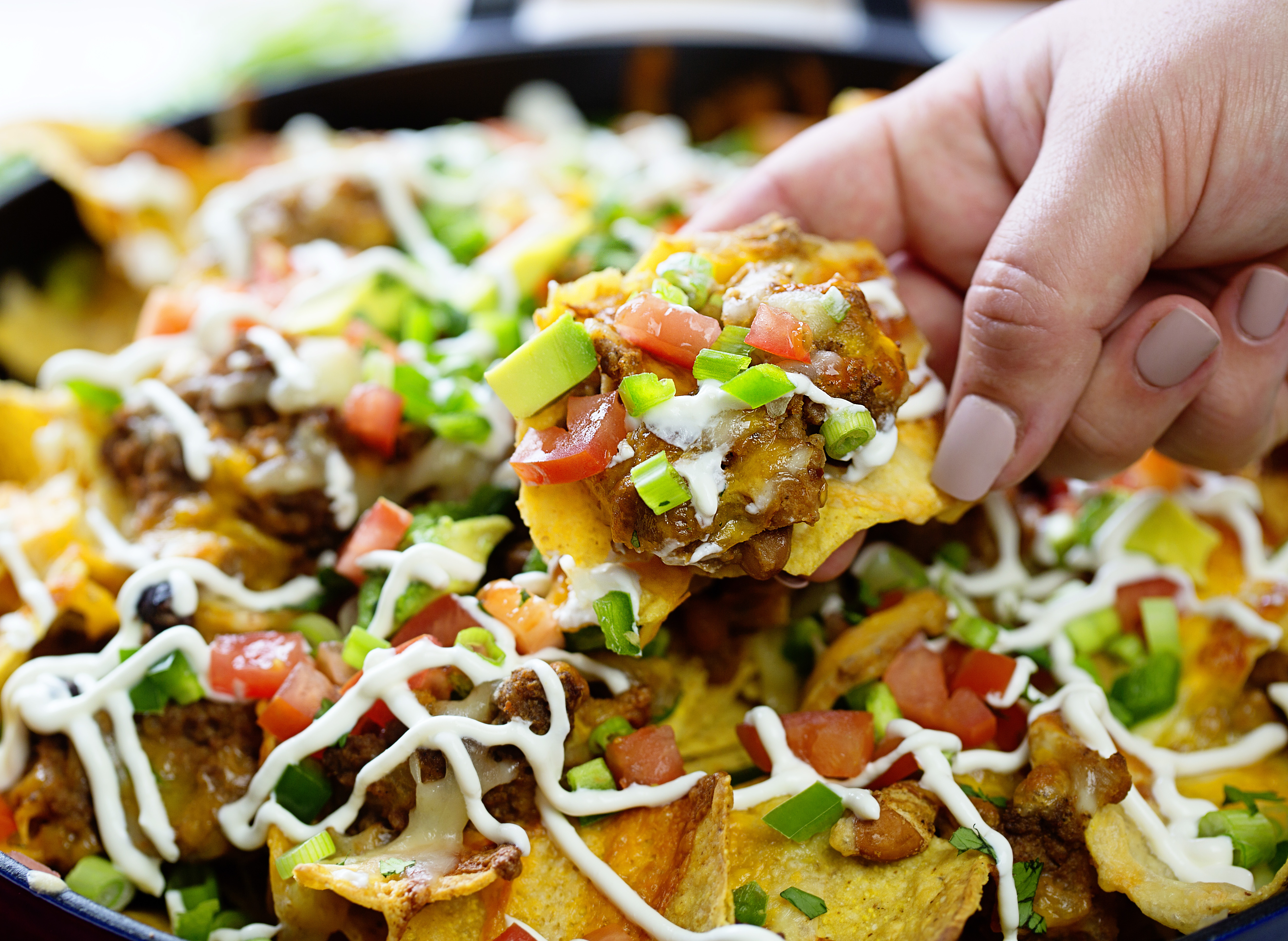 Como fazer nachos em uma frigideira