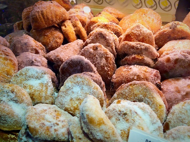 Biscoitos típicos no Natal em Málaga