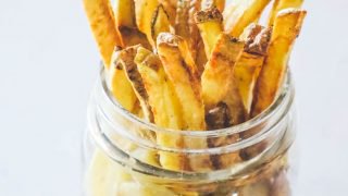 A melhor receita fácil das batatas fritas de Air Fryer