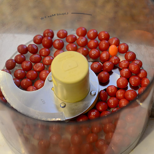 Skittles na Cuisinart