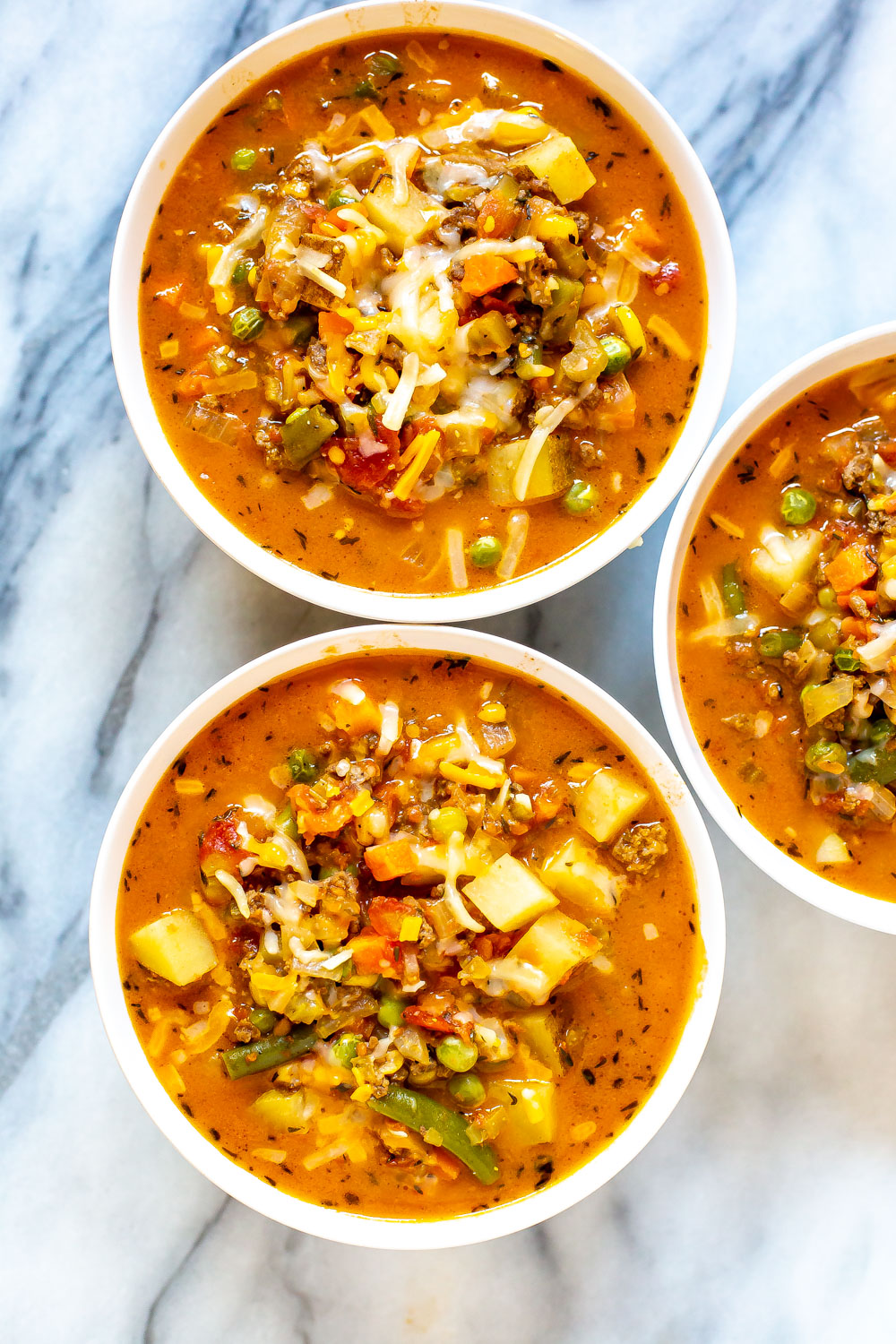 Sopa de Cheeseburger Ultimate Pot