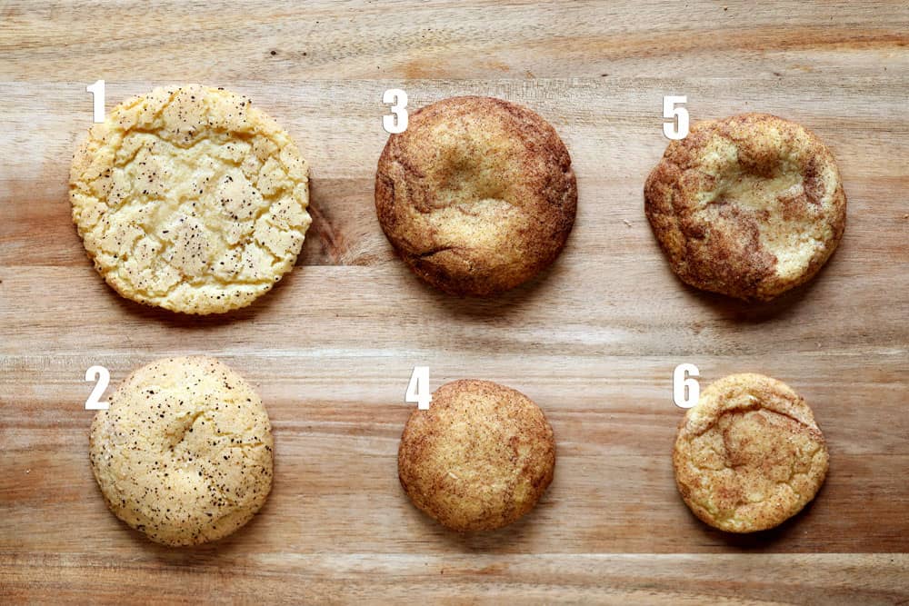 Prueba para el Snickerdoodle perfecto