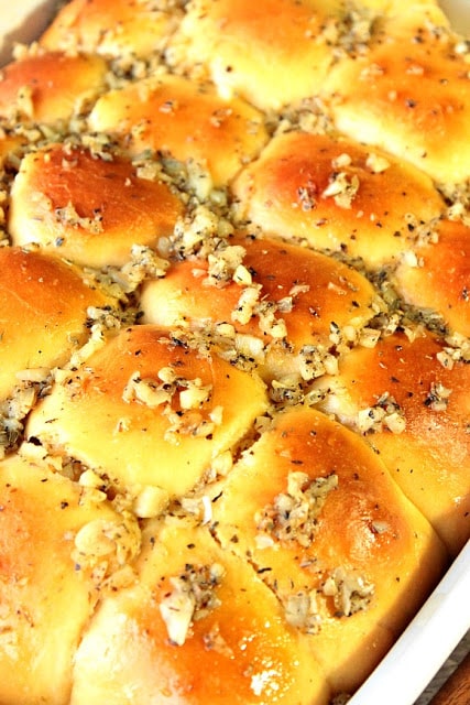 Rolos de alho doce