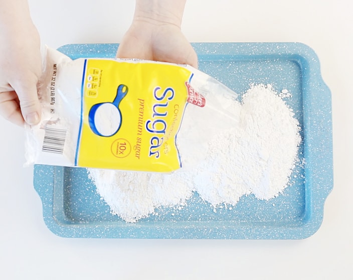 Preparação de ovo de marshmallow caseiro