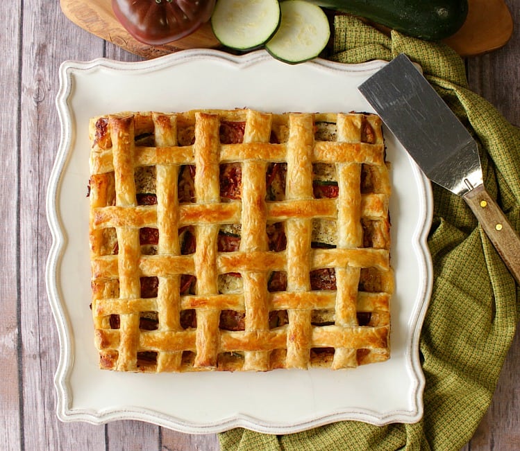 Tarta De Tomate Hojaldre