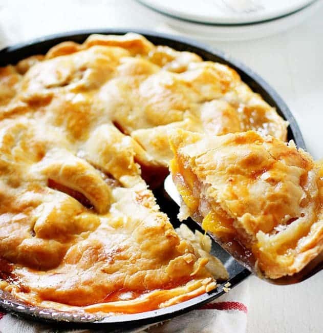 Bolo de pêssego