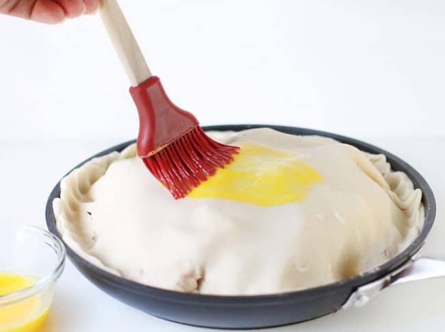 Como fazer torta de pêssego