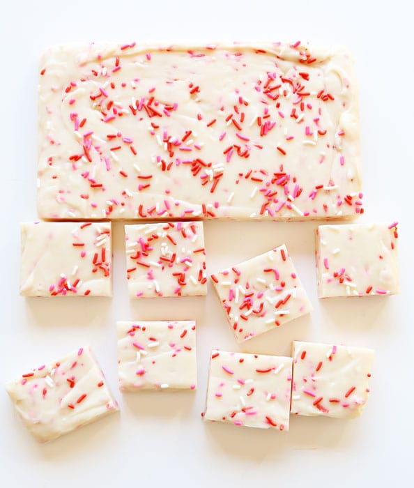 Fudge delicioso inspirado em 3 ingredientes dos namorados!