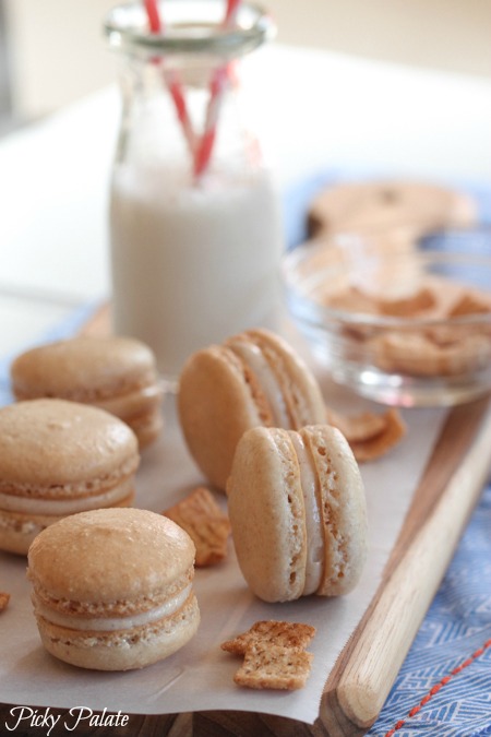 Torrada de canela crocante Macarons-20t