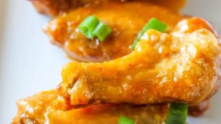 Receita de asas de frango frito ao ar Nandos