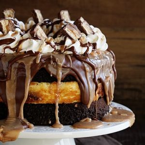 Bolo de queijo Snickers!