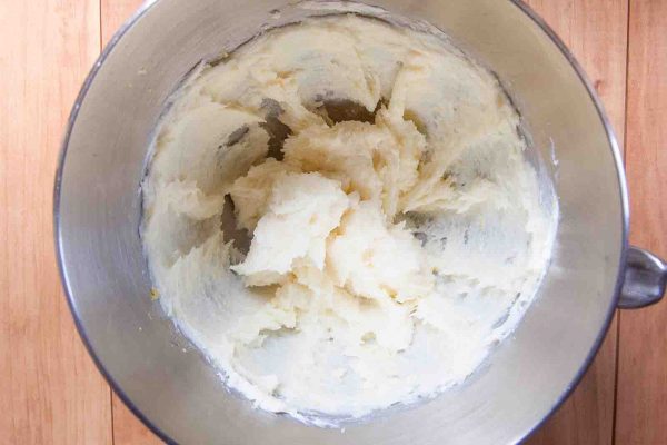 Biscoitos de limão macios e em borracha