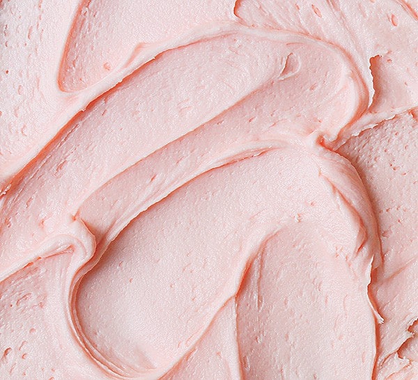 Cobertura de creme de manteiga de cereja!