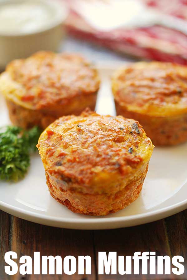 Muffins de salmão