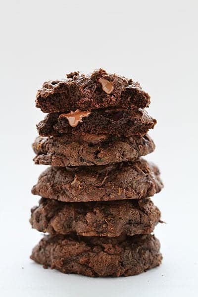Triplo abobrinha e biscoitos de chocolate!