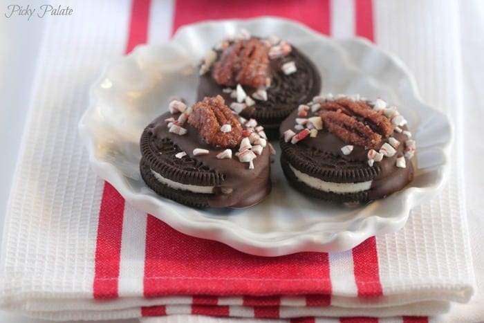 Oreos cobertos de chocolate 