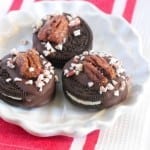 Crocante de Noz-moscada Hortelã-pimenta Doces Crunch Oreos Cobertos
