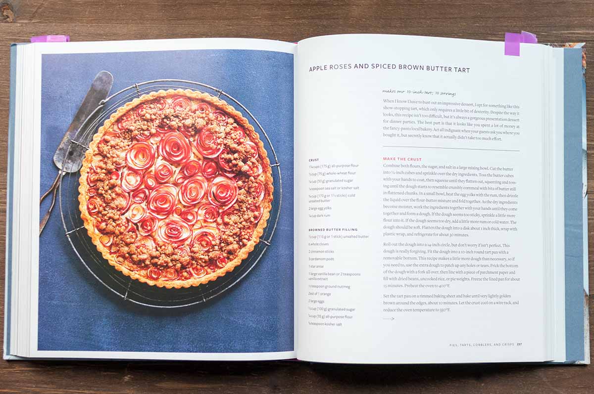Bolo de baunilha em mármore