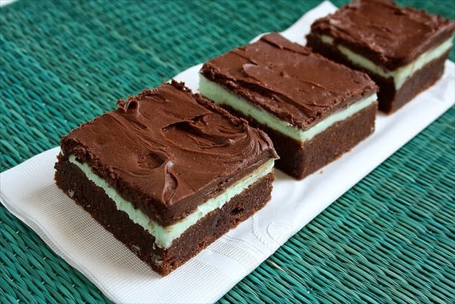 LOS MEJORES BROWNIES DE MENTA: 