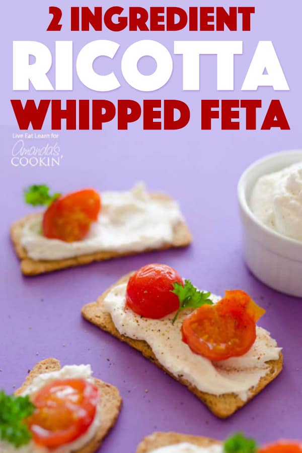 Receita de smoothie de queijo feta com ricota