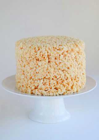 Bolo de arroz crocante