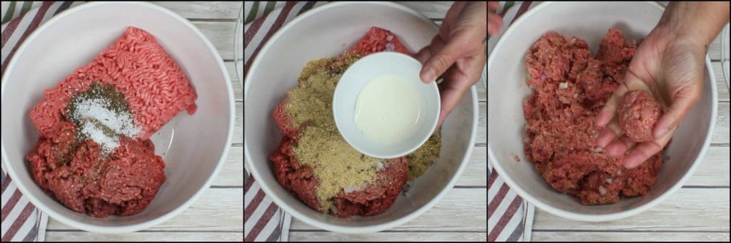 Como fazer almôndegas alemãs saudáveis ​​com molho de creme de cogumelos com alcaravia