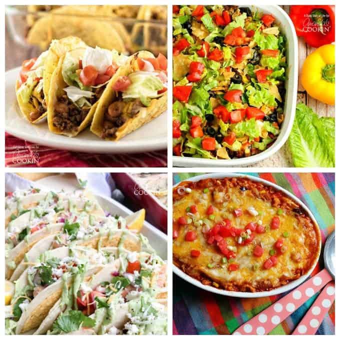 Experimente algumas dessas deliciosas receitas de inspiração mexicana hoje à noite!