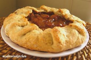 Galette de pera pequena
