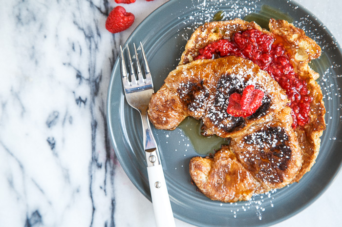  Rabanada feita com croissants! 