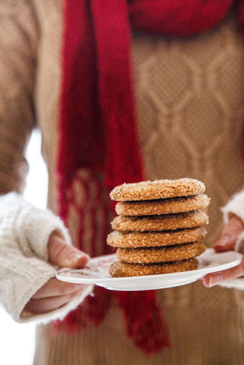 Biscoitos de melaço em borracha à moda antiga @dessertfortwo