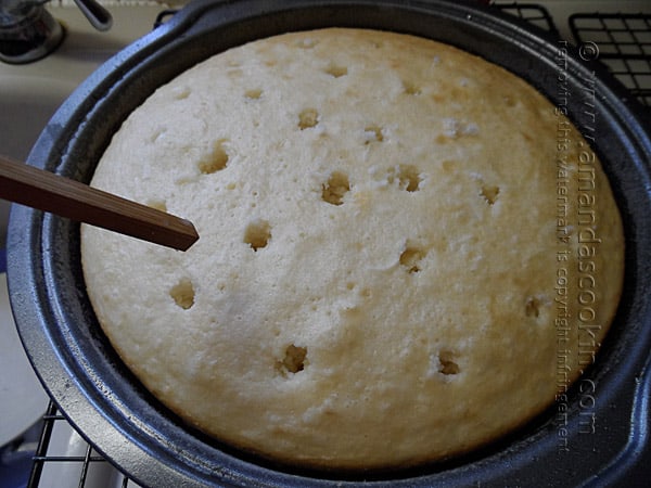 Bolo de floco de neve de coco com amêndoa e alegria @amandaformaro Amanda's Cookin '