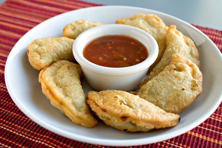 Creme de carne verde Empanadas