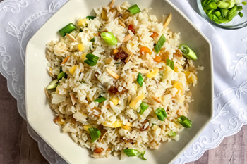 Una tradición favorita: Instant Pot Fruited Rice Pilaf | 31Daily.com
