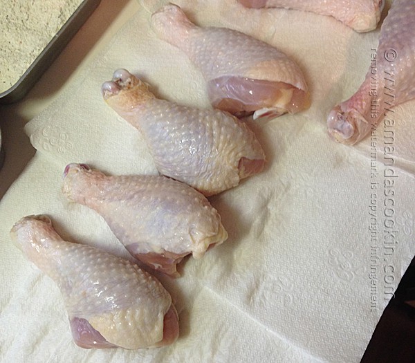 Pés de frango frito assado por Amanda Cookin