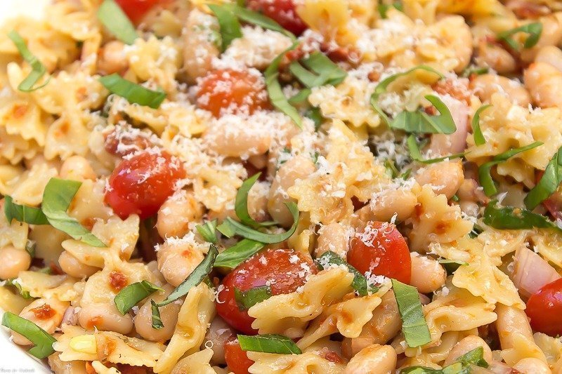 Salada de macarrão da Toscana