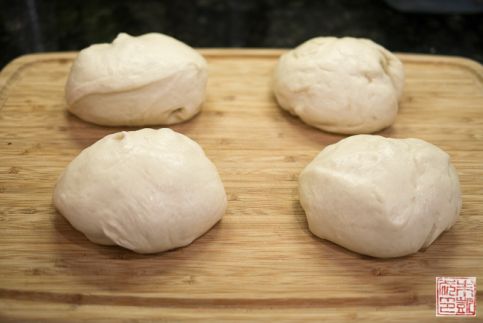 bolas de pão de leite 