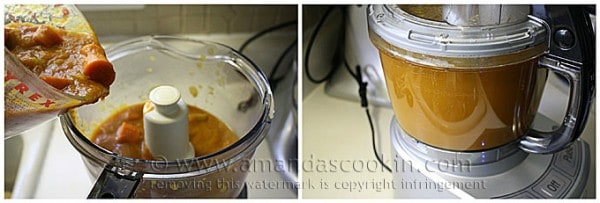Sopa de abóbora para o fogão lento