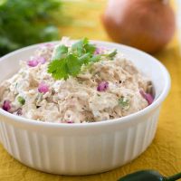 Salada de frango Tex Mex
