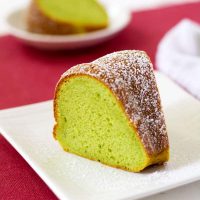 Bolo de pistache Bundt