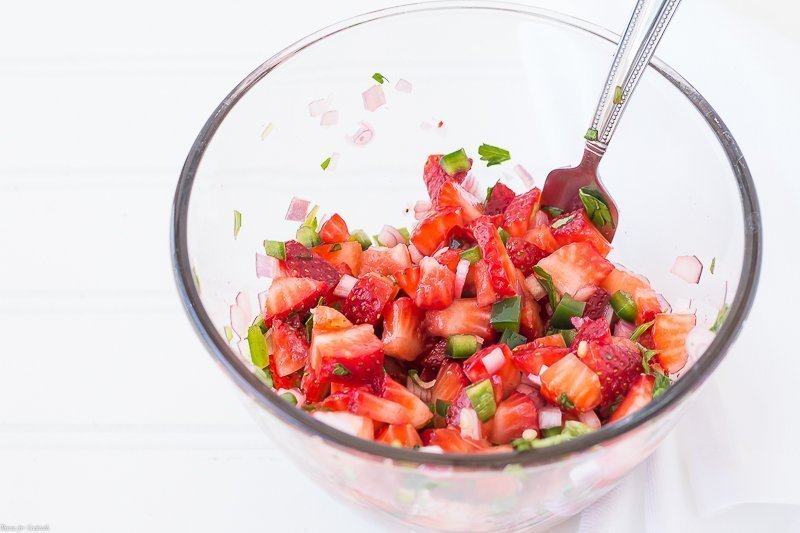 Morango Pico De Gallo