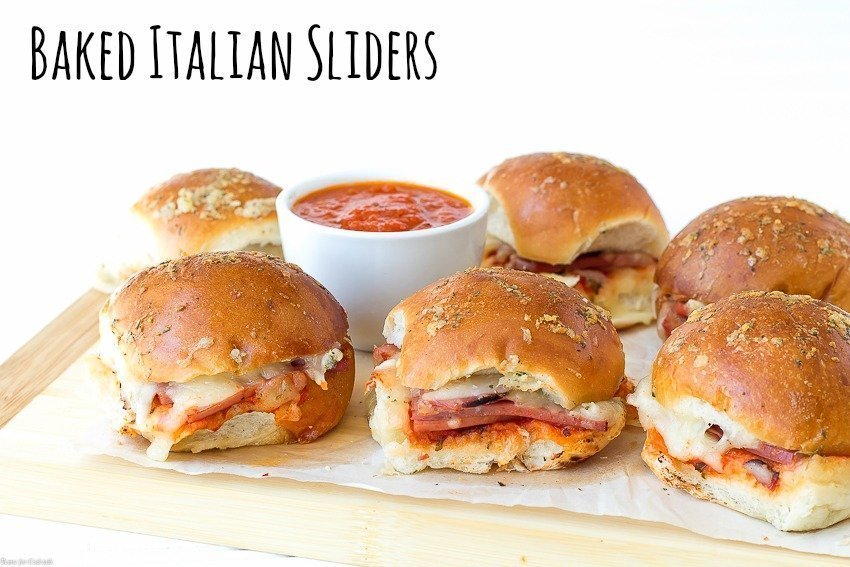 Sliders italianos assados